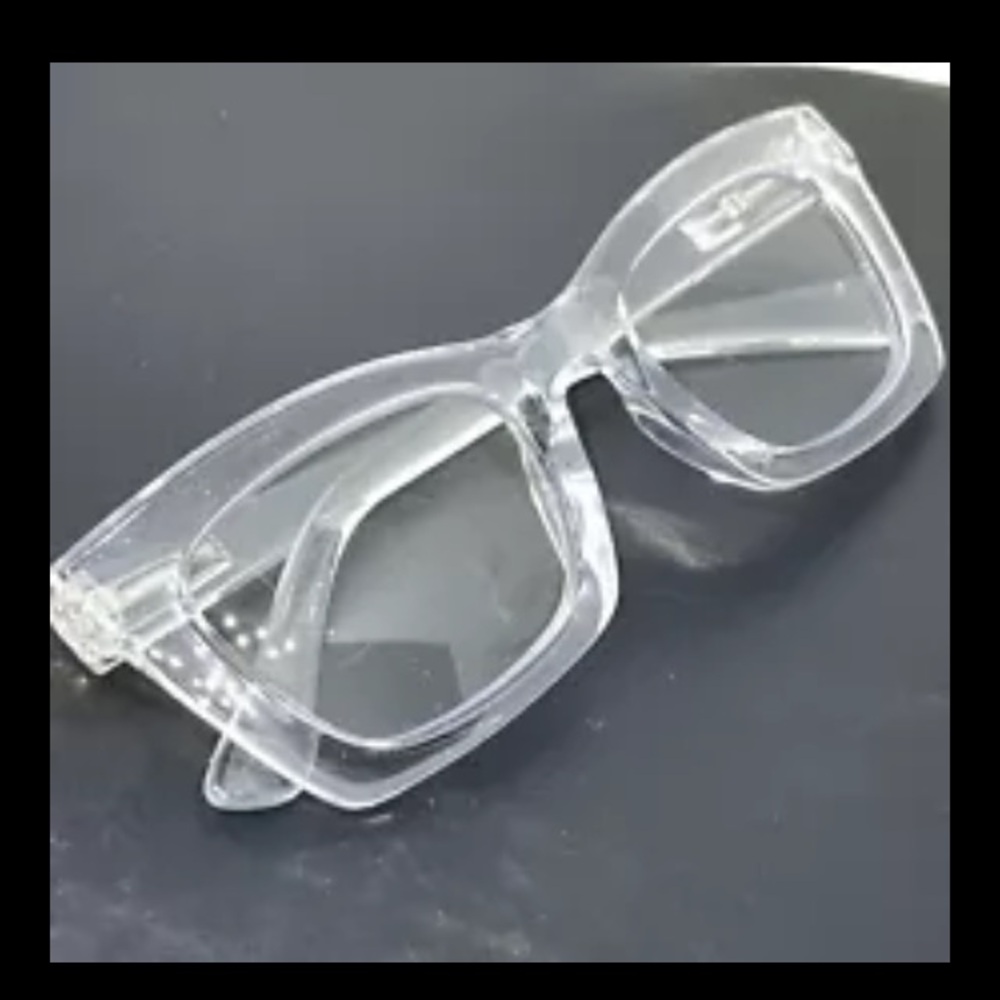 Women's Reading Glasses Oversized Square Oprah Readers Clear 2.0 2.25 2.5 2.75